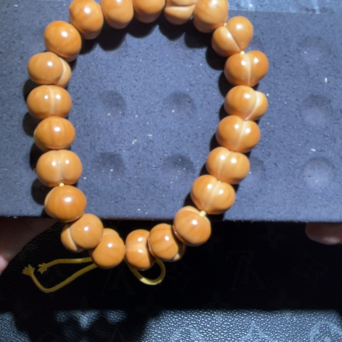 猴头核桃手串屁桃