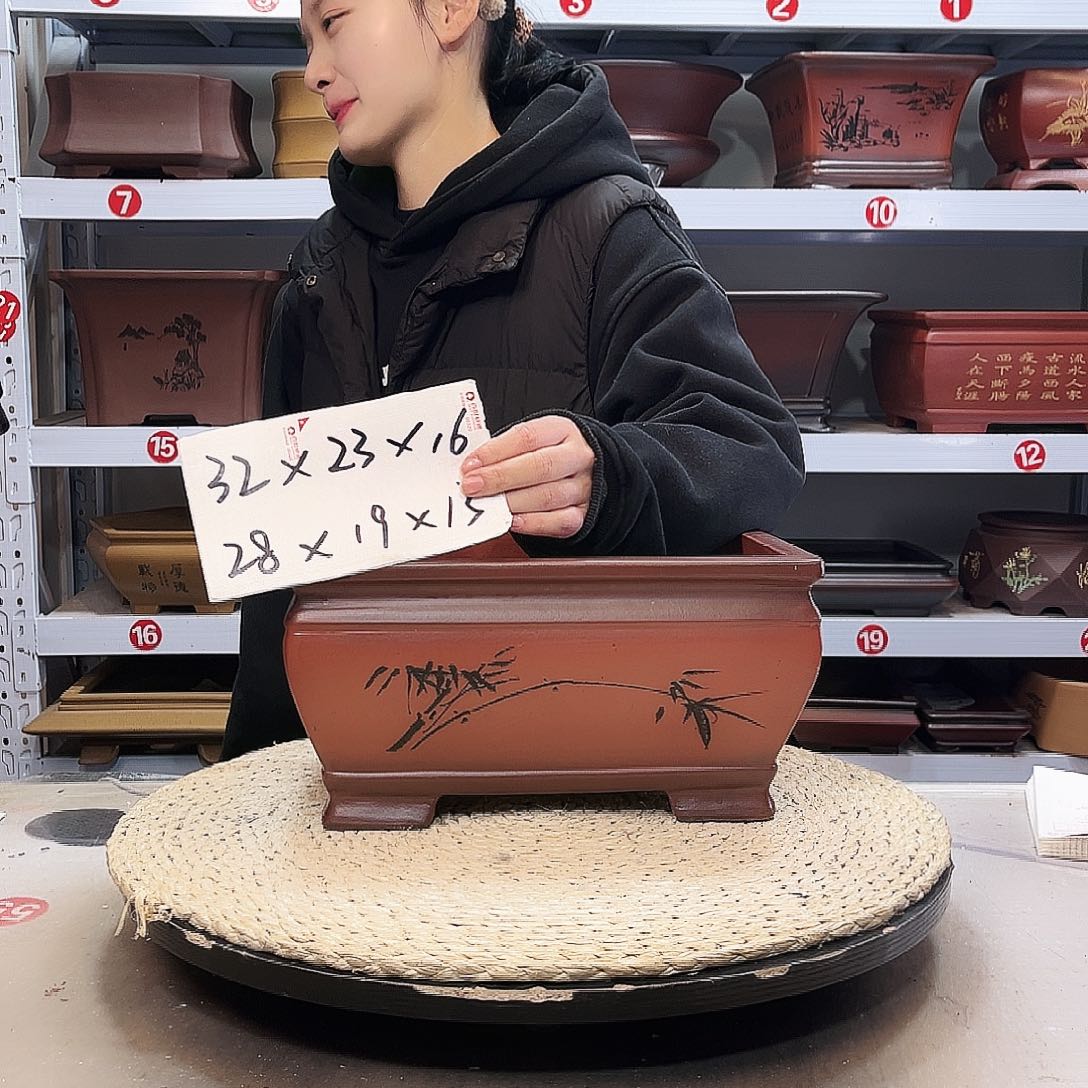 紫砂花盆紫砂花盆