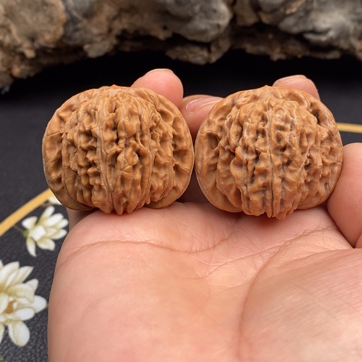 把件文玩核桃四座楼精修