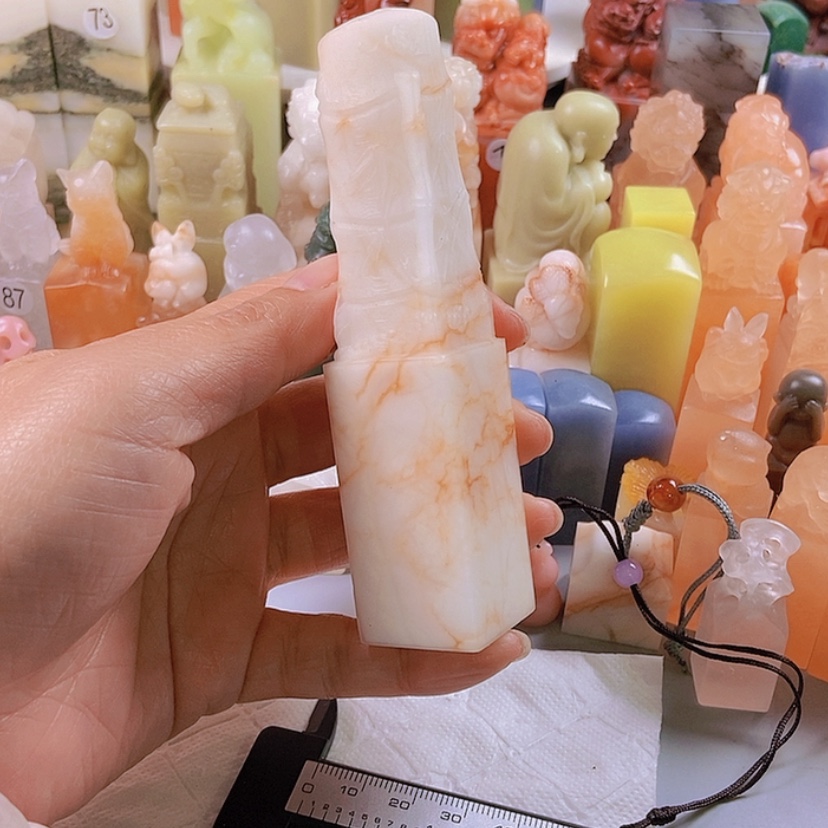 【闪购商品】老挝石青田石雕艺术品