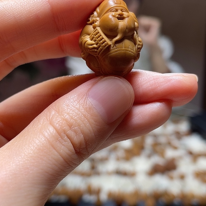 吊坠橄榄核橄榄 财神