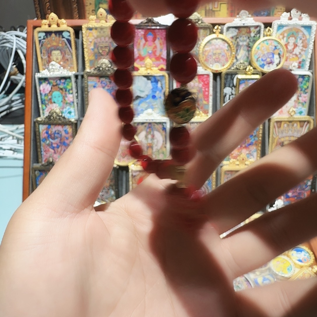 葑***╪吊坠纯手绘各种精美小长条1/3