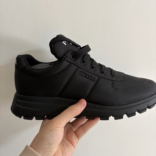 未使用 Prada/普拉达 普拉达 全尼龙钢标运动鞋