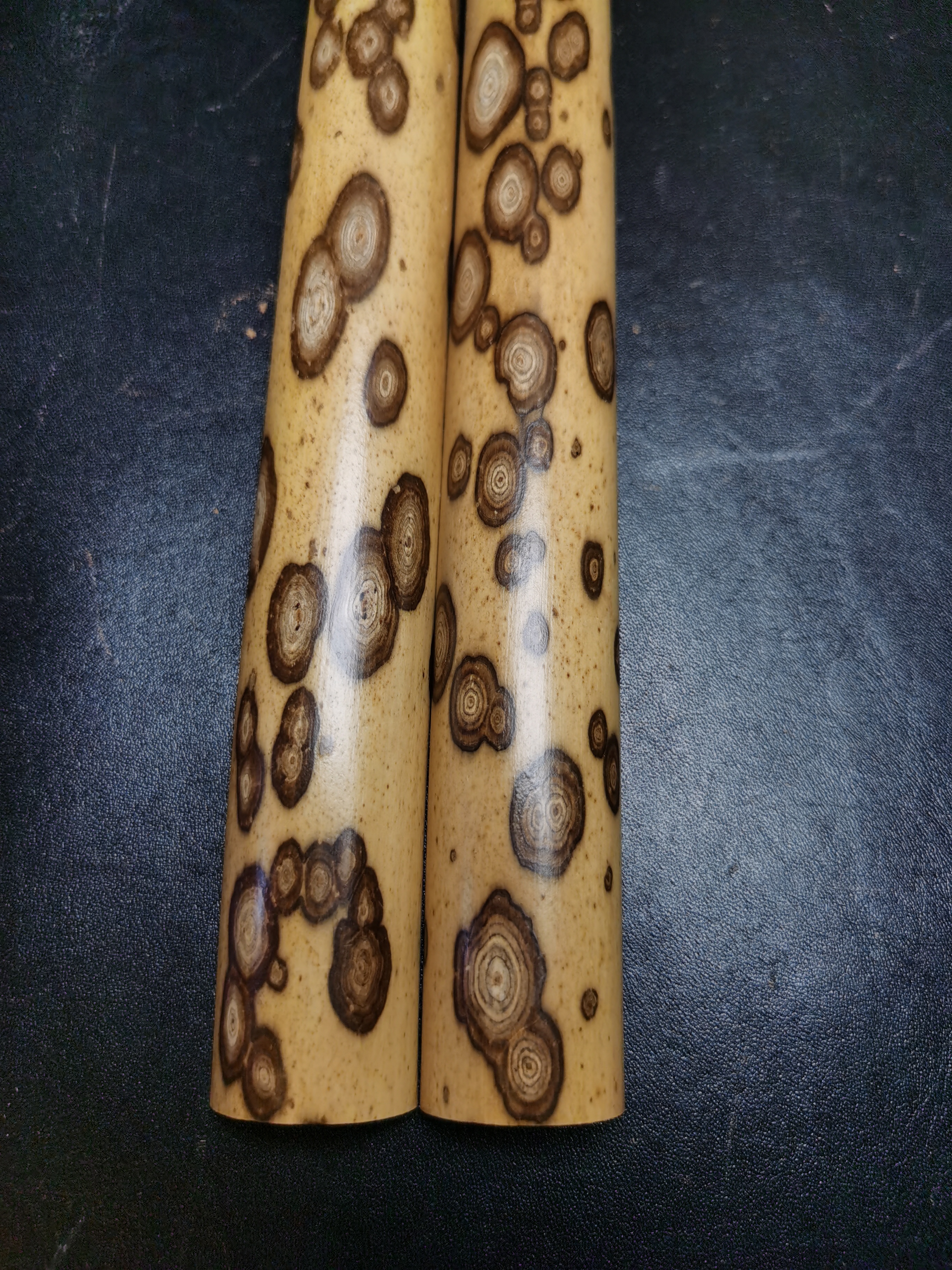 吉品大白花小河江梅鹿折扇料