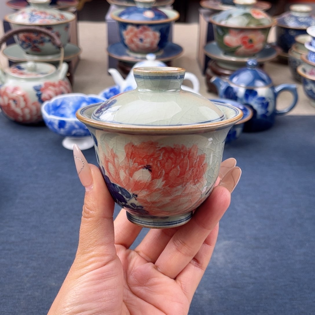 杯景德镇手绘手工茶具