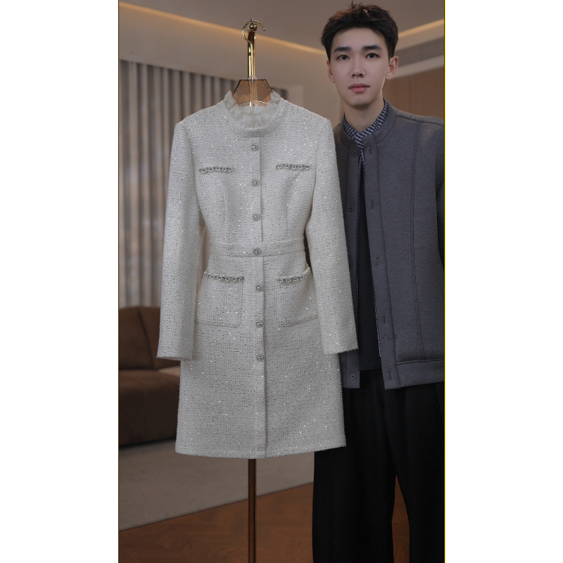 【语馨服饰】9271秋冬新款气质收腰显瘦连衣裙