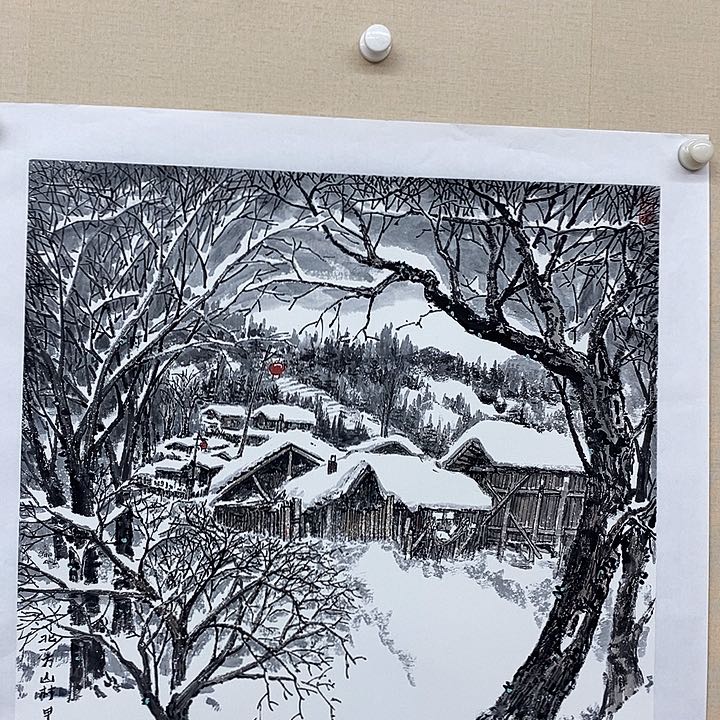 国画林森老师的佳作