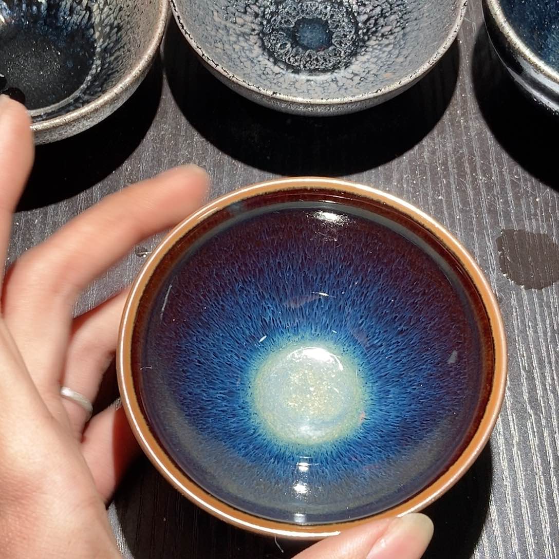 茶盏墨*75 建盏茶器主人杯