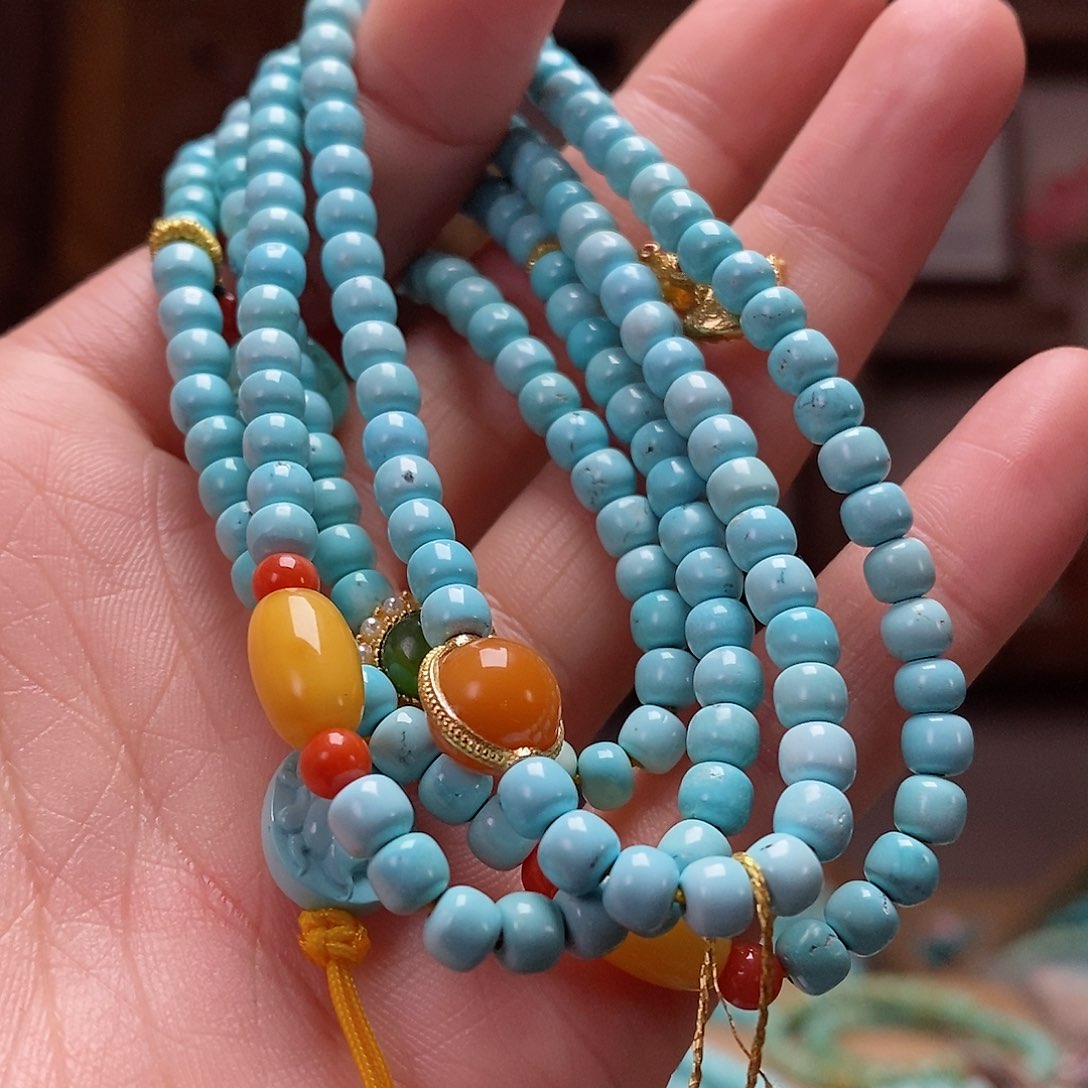 绿松石珠宝奇石未镶嵌