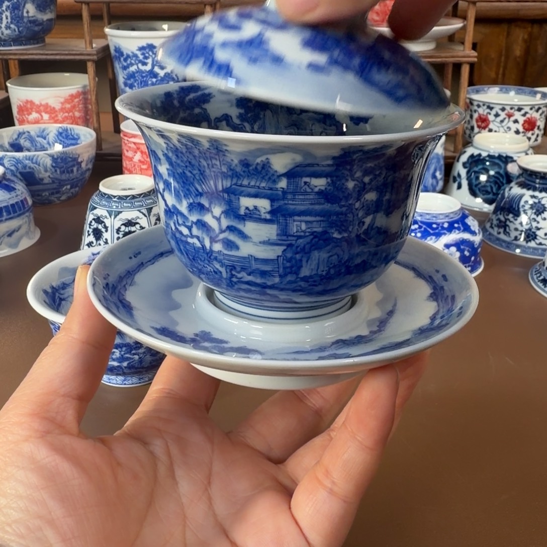 景德镇陶瓷手手绘