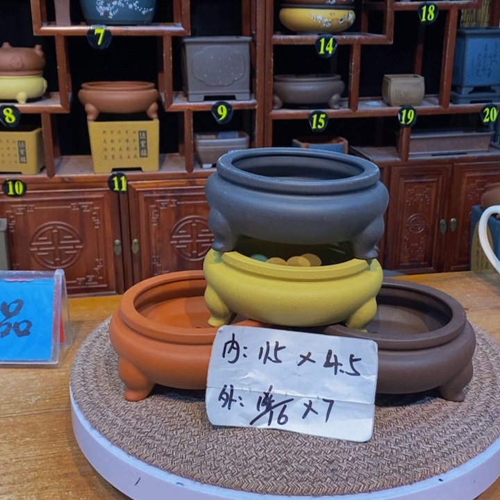 紫砂花盆紫砂艺术