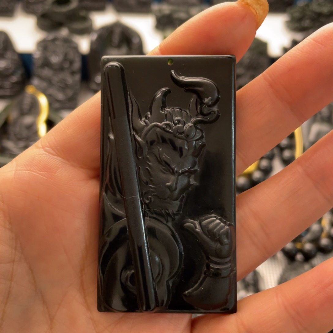 蛇纹石玉吊坠未镶嵌大*