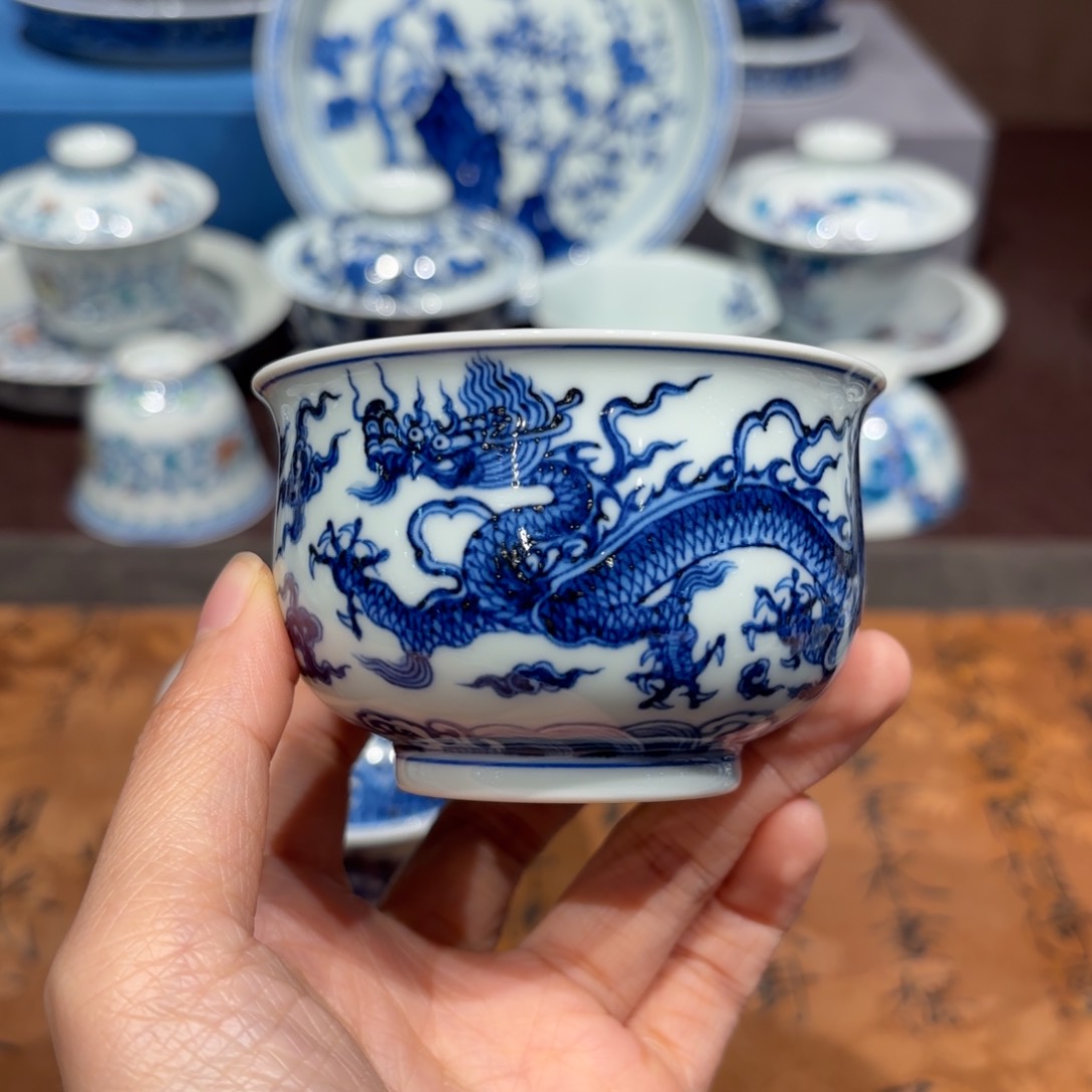 瓷片景德镇纯手工手绘