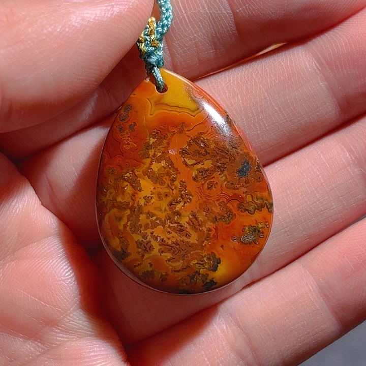 玛瑙/玉髓吊坠(不含链)未镶嵌