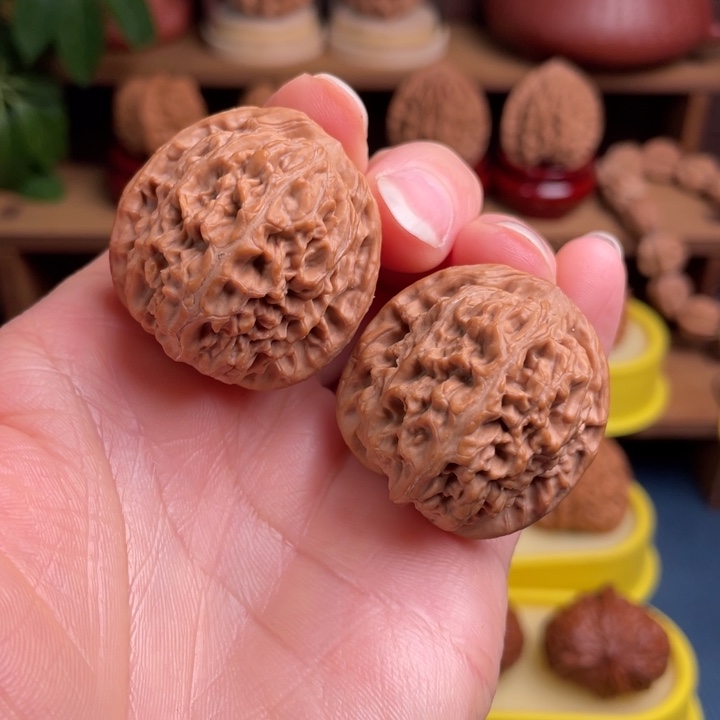 文玩核桃把件橙*?核老闷35