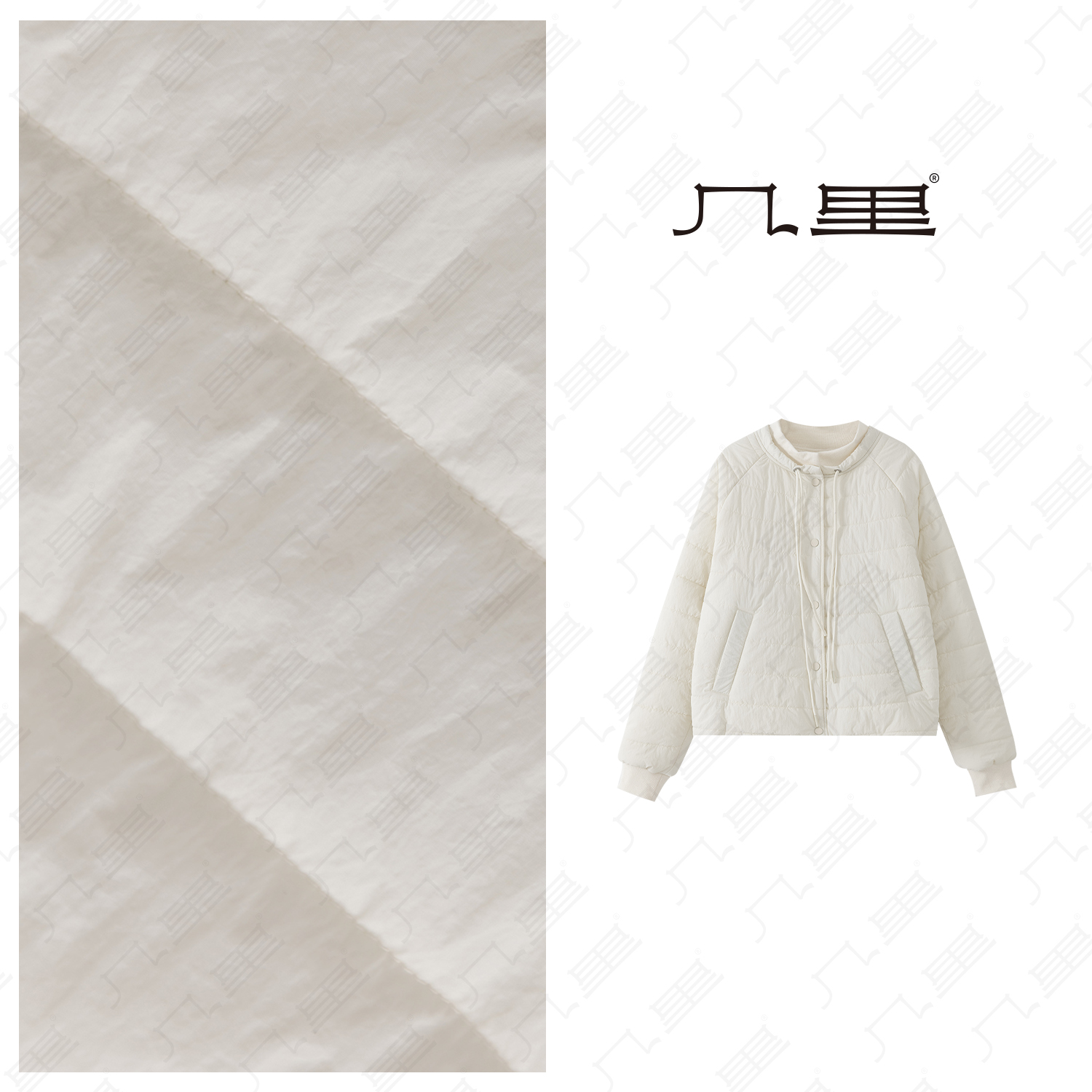 几里与麻【奶油糖霜】气质简约精致感外套衣长59 胸围126 1112381