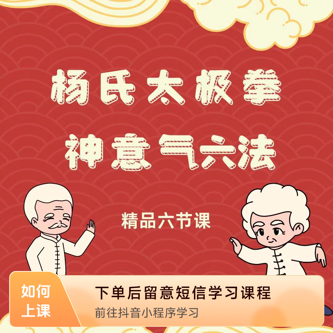 杨氏太极拳老六路之神意气六法