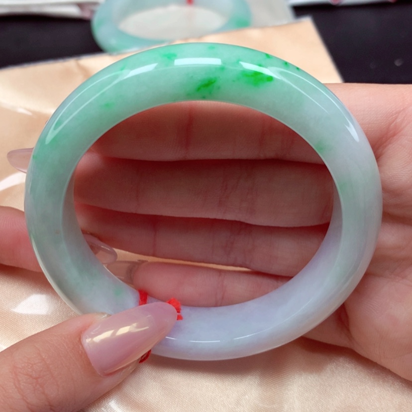 【闪购商品】翡翠手镯未镶嵌58圈