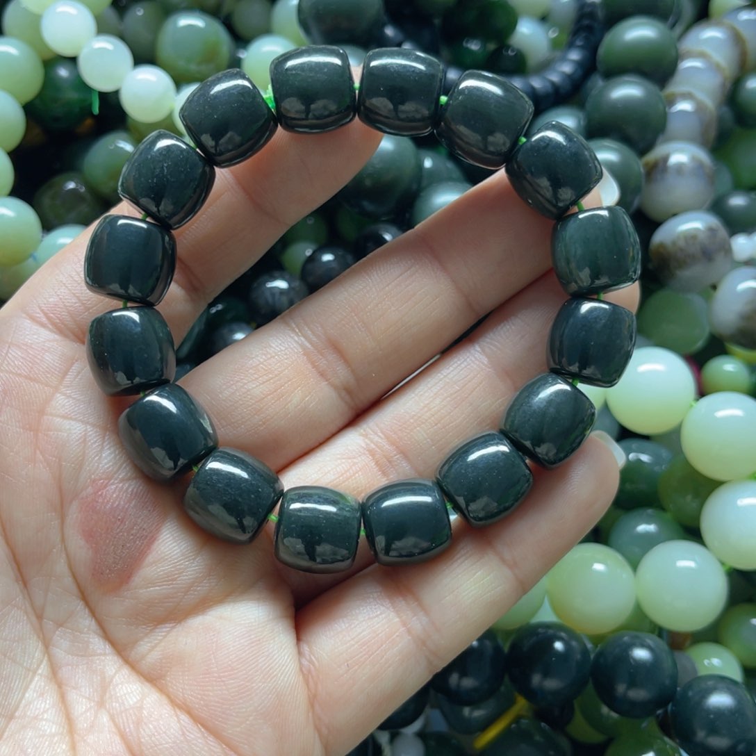 和田玉手链未镶嵌