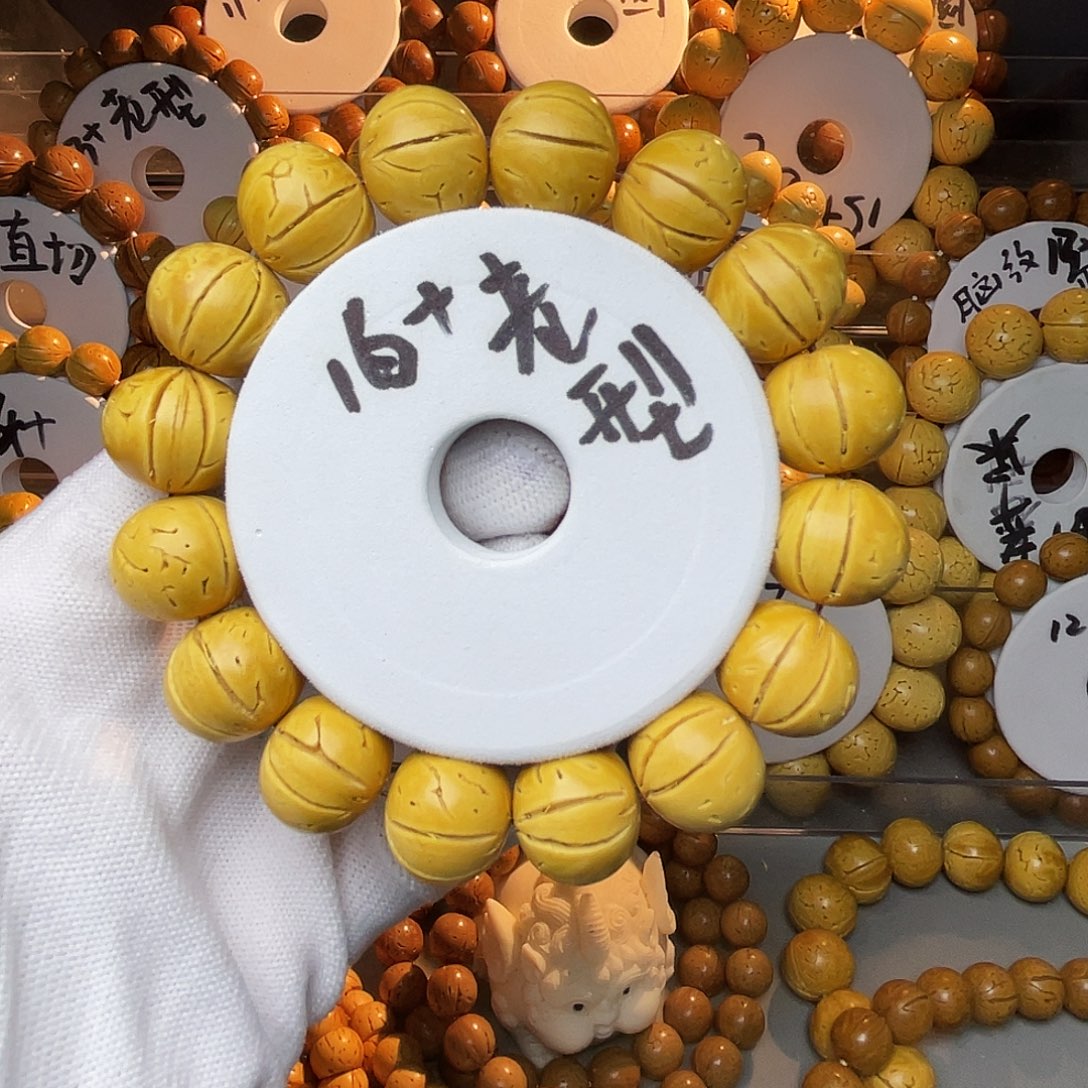 脑纹桃核苹果圆17.6尺寸