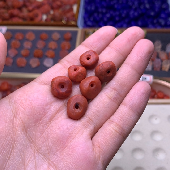 M***K南红玛瑙未镶嵌珠宝半成品10