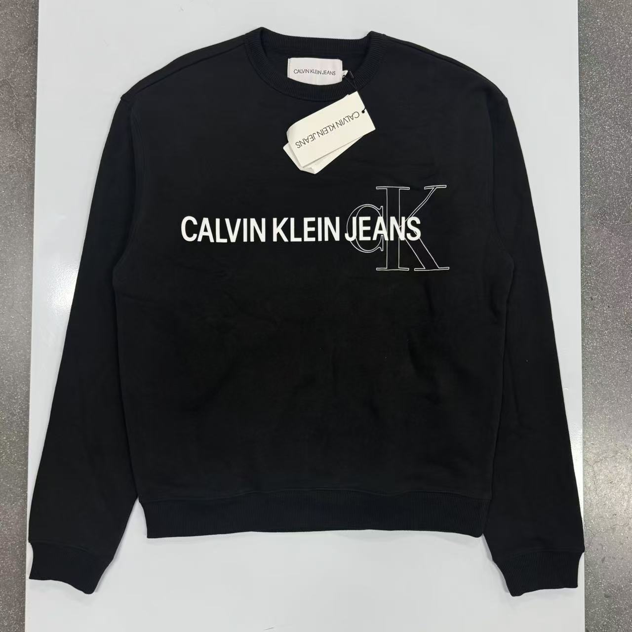 Calvin KleinCKCalvin Klein/CK 休闲百搭加绒圆领卫衣
