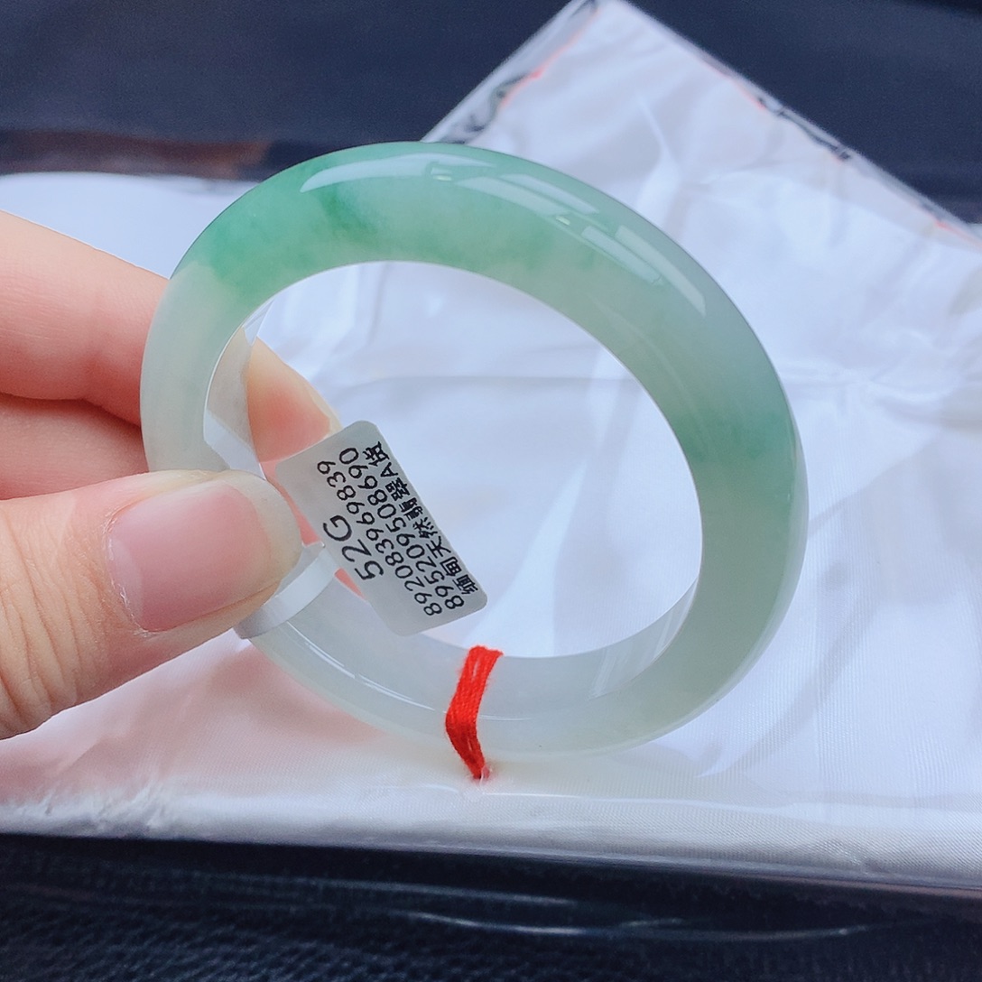 翡翠未镶嵌手镯天然缅甸翡翠A货手镯 