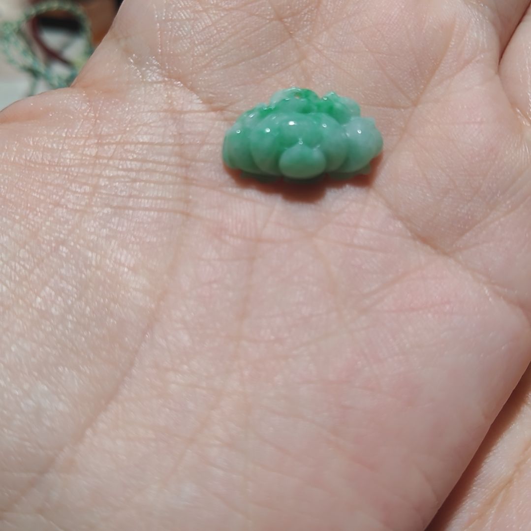 一***缘翡翠散珠未镶嵌翡翠