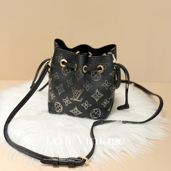 大吉中古/lv路易威登黑色镂空bellaPico斜挎包