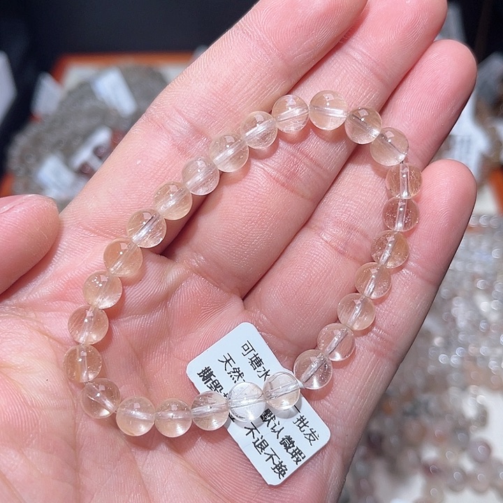 水晶手链未镶嵌60号多样性发一  7+
