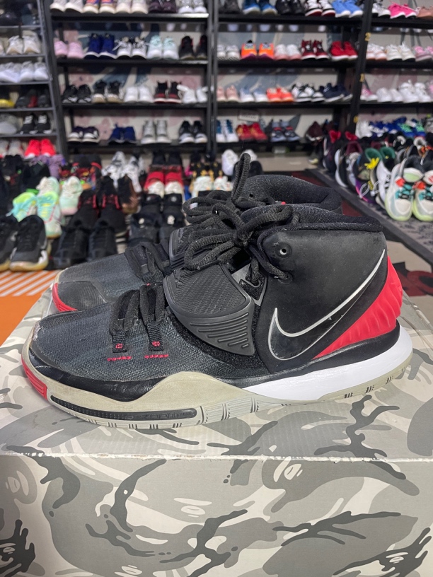 90新 NIKE/耐克 左鞋头补胶 41码260/Nike Kyrie 6 欧文6 篮球鞋