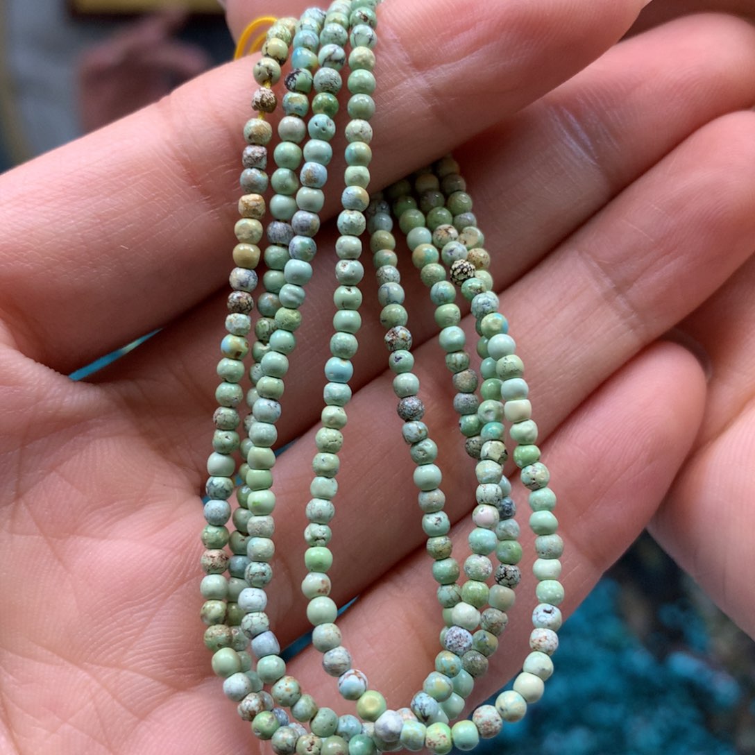 绿松石长链未镶嵌