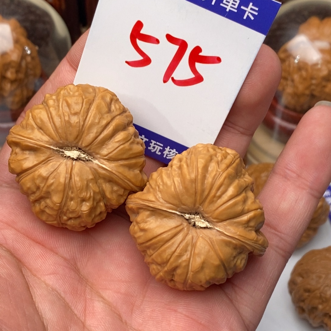 桃核吊坠核桃一对