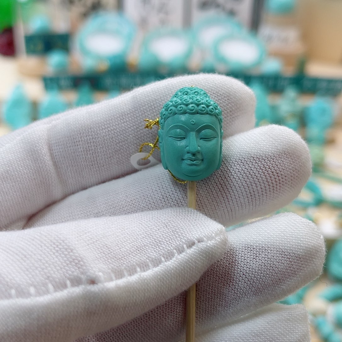 绿松石珠宝奇石未镶嵌