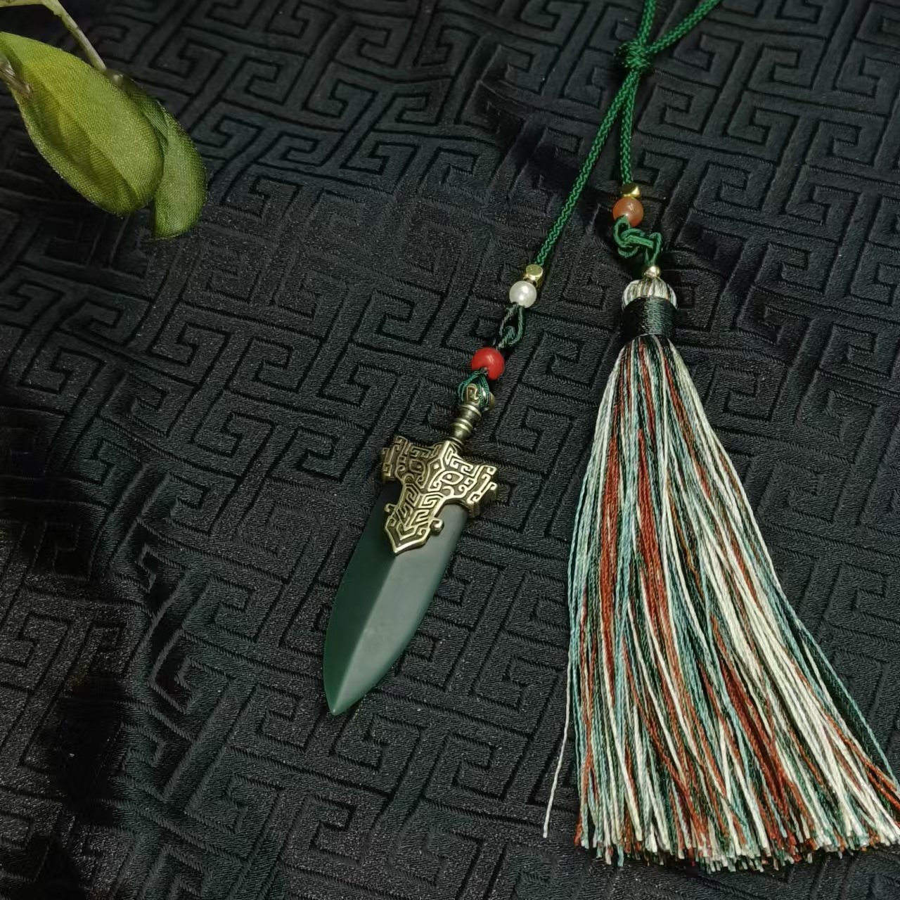 【两米年度·乙巳木青剑】铜器宝剑造型挂件TQ-GJ010