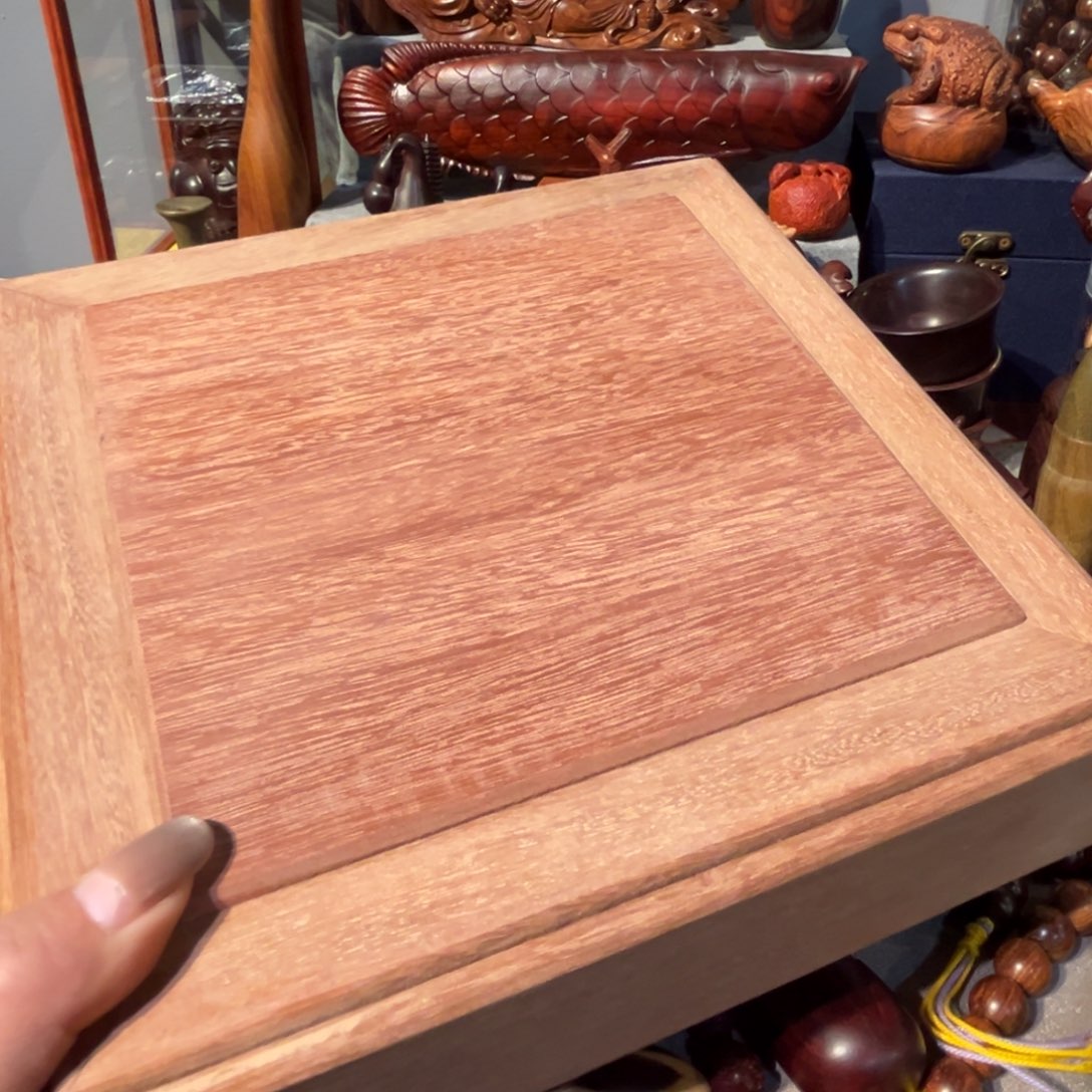 兠***菀花梨木类22长方得盒子一个