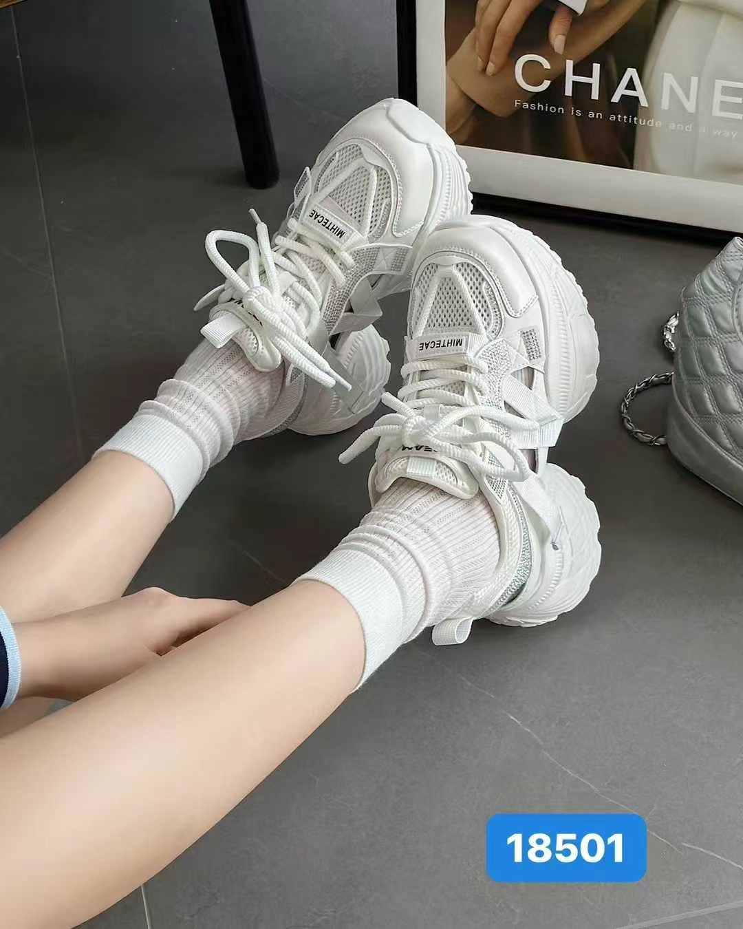 （福利价）法缇莎品牌超轻软底老爹鞋夏季新款时尚百搭潮流显腿长