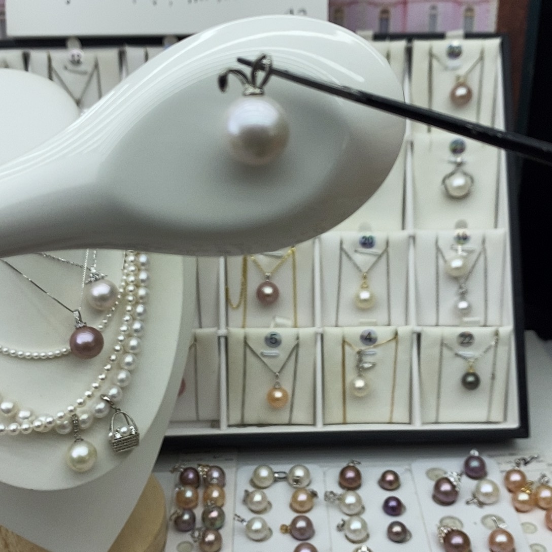 不带链子合金淡水珍珠