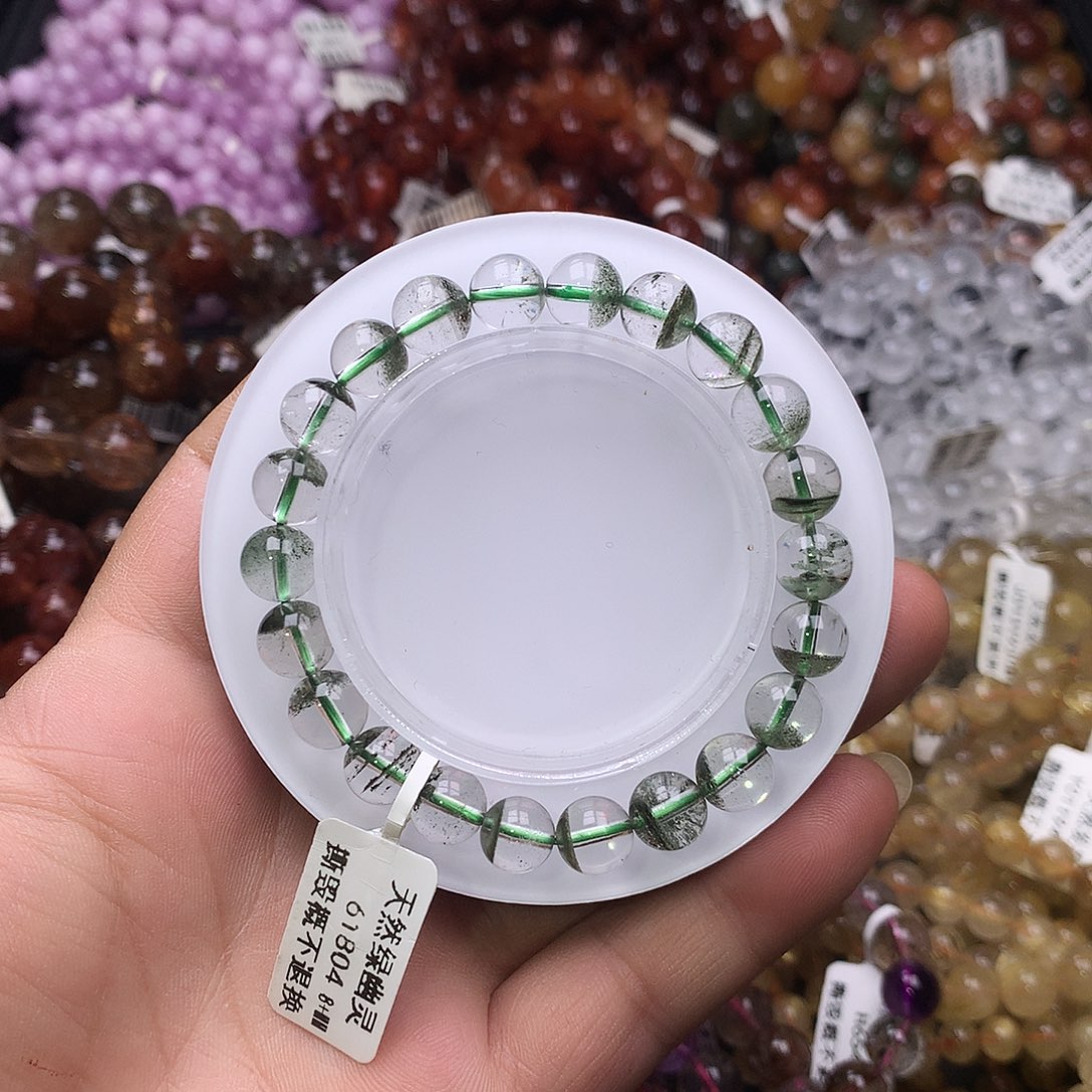 未镶嵌水晶手链，，