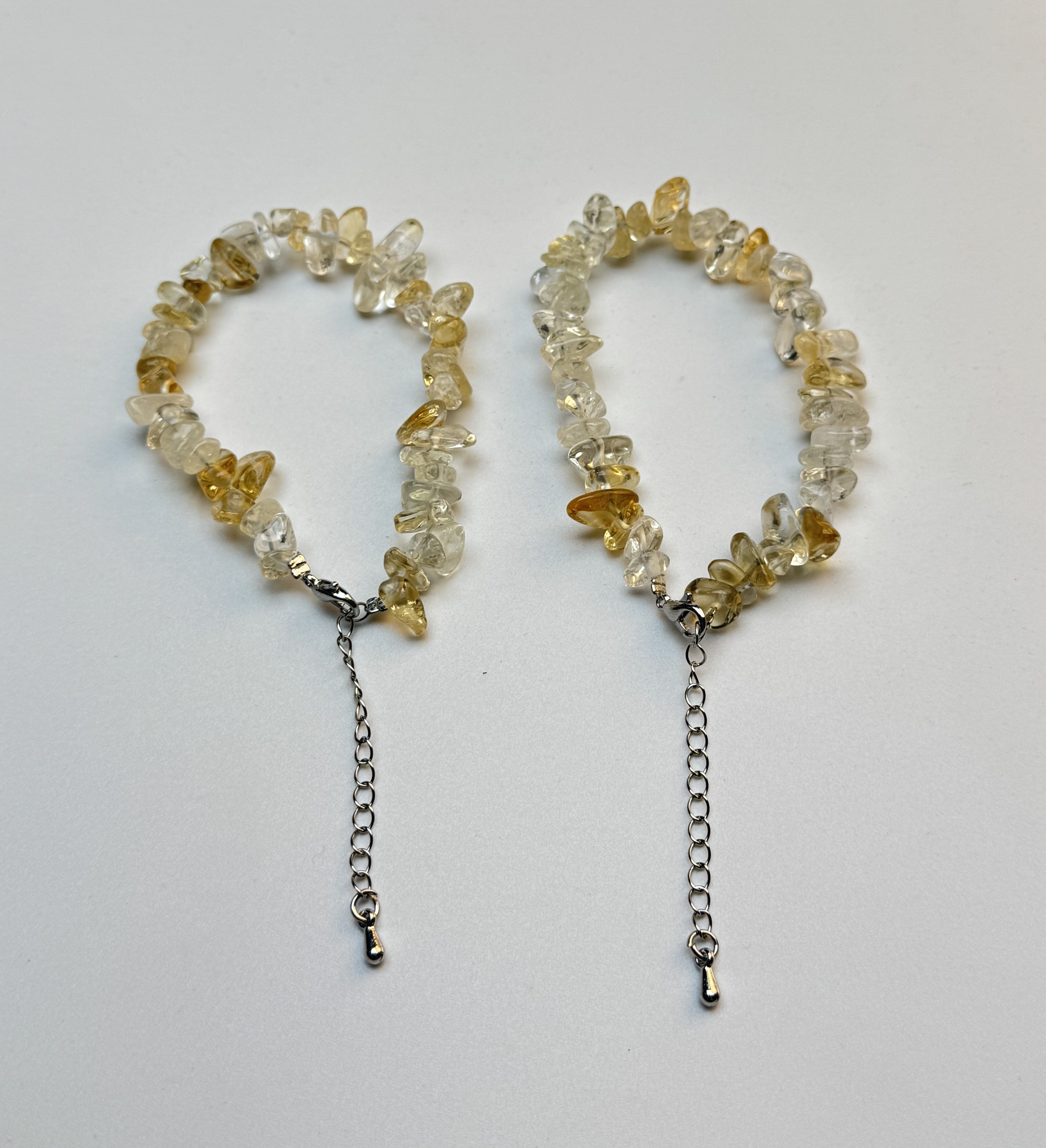 天然黄水晶碎碎冰手串小仙女公举风闺蜜生日礼物时尚漂亮百搭