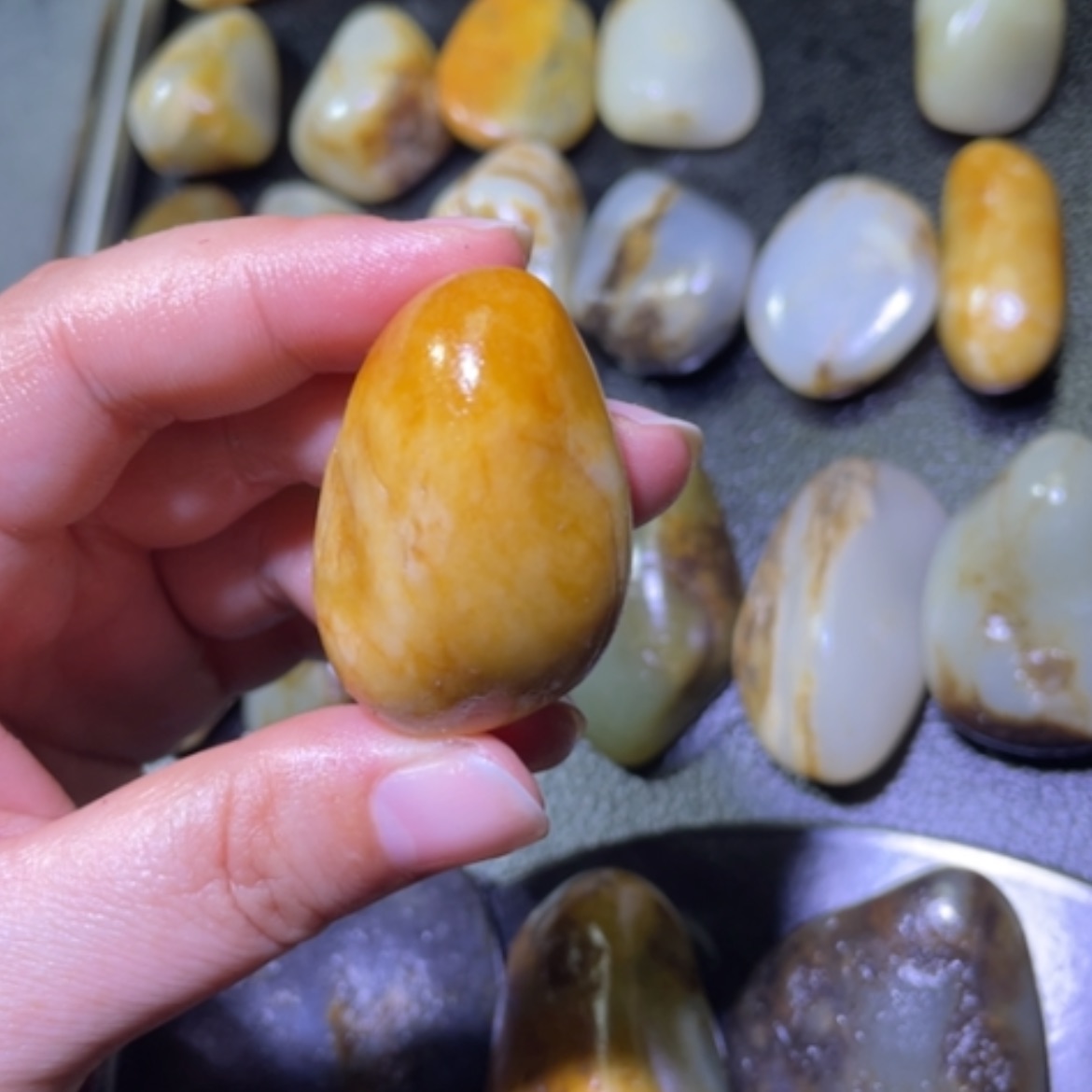 【闪购商品】颈饰未镶嵌和田玉一**行