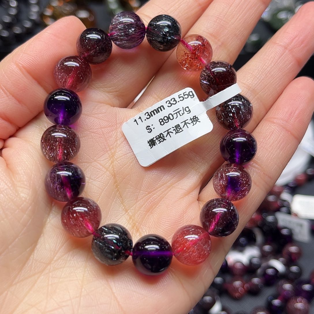 水晶手链未镶嵌手链