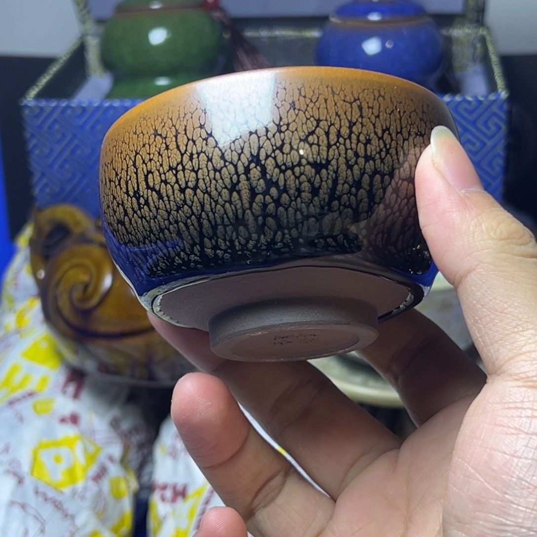 茶盏建阳建盏喝茶主人杯