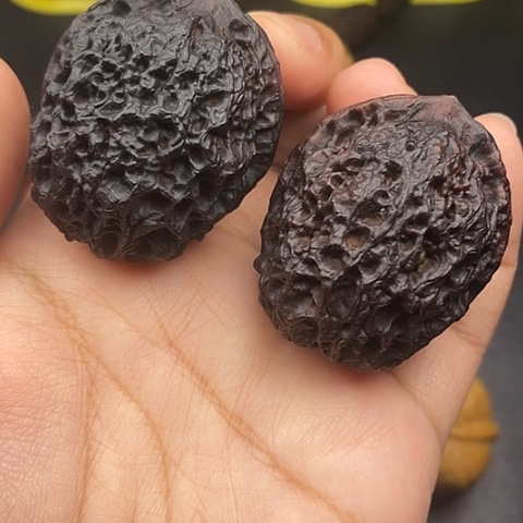 文玩核桃把件42尺牡丹