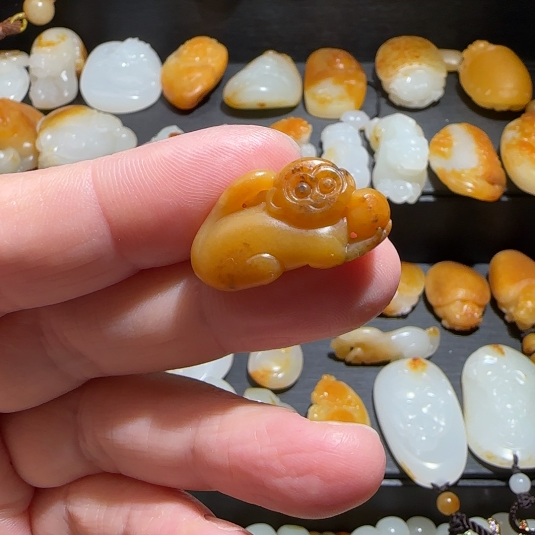 和田玉吊坠(不含链)未镶嵌