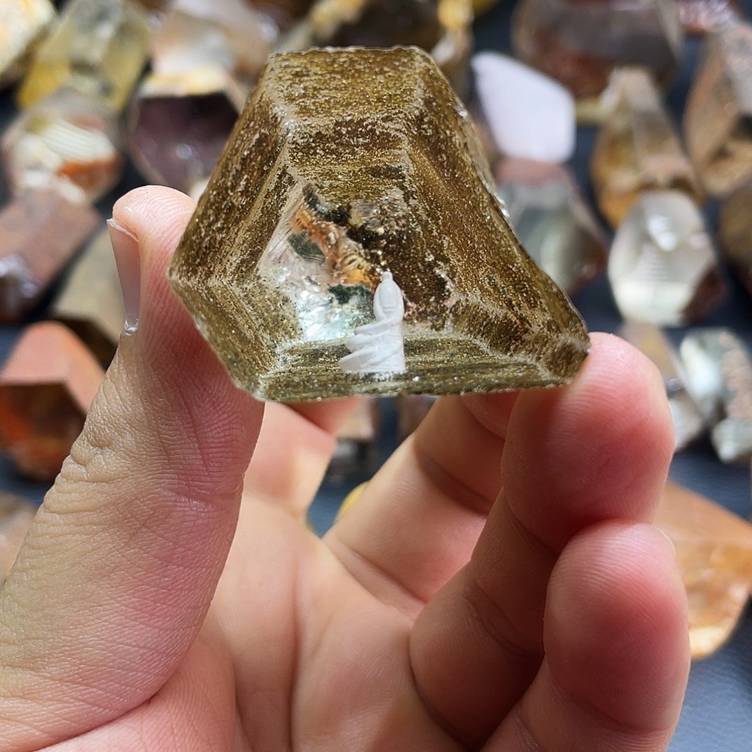 美***真珠宝半成品未镶嵌水晶