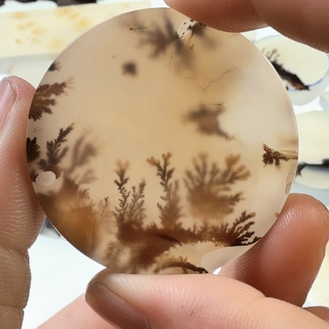 未镶嵌玛瑙/玉髓珠宝半成品