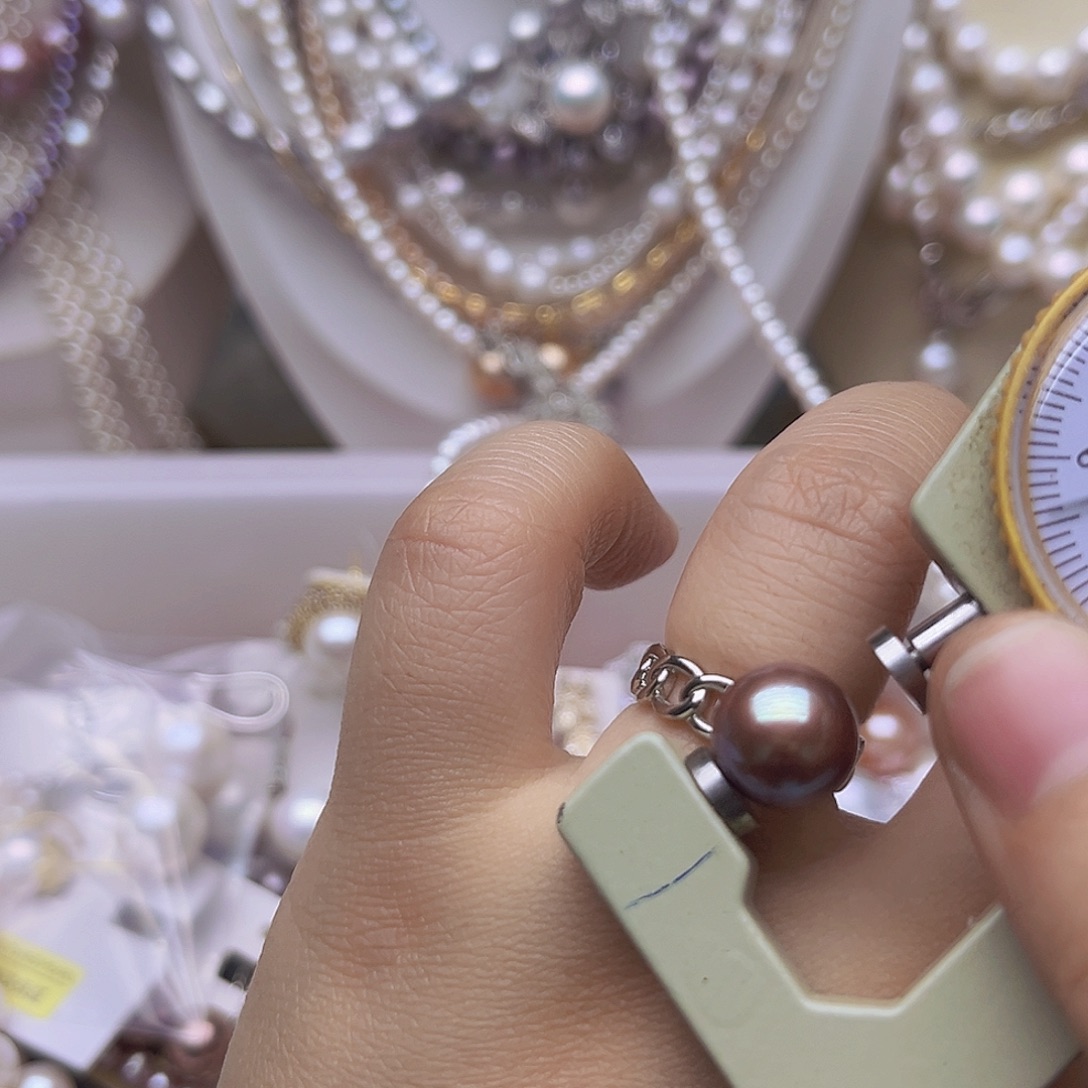 未镶嵌吊坠或者耳钉淡水珍珠