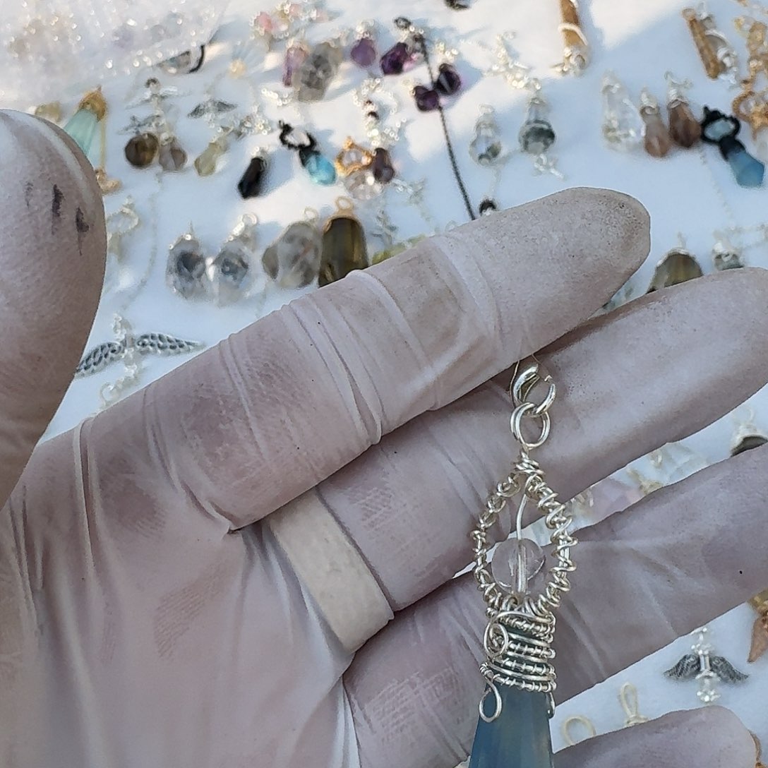 9***7烟晶未镶嵌颈饰海