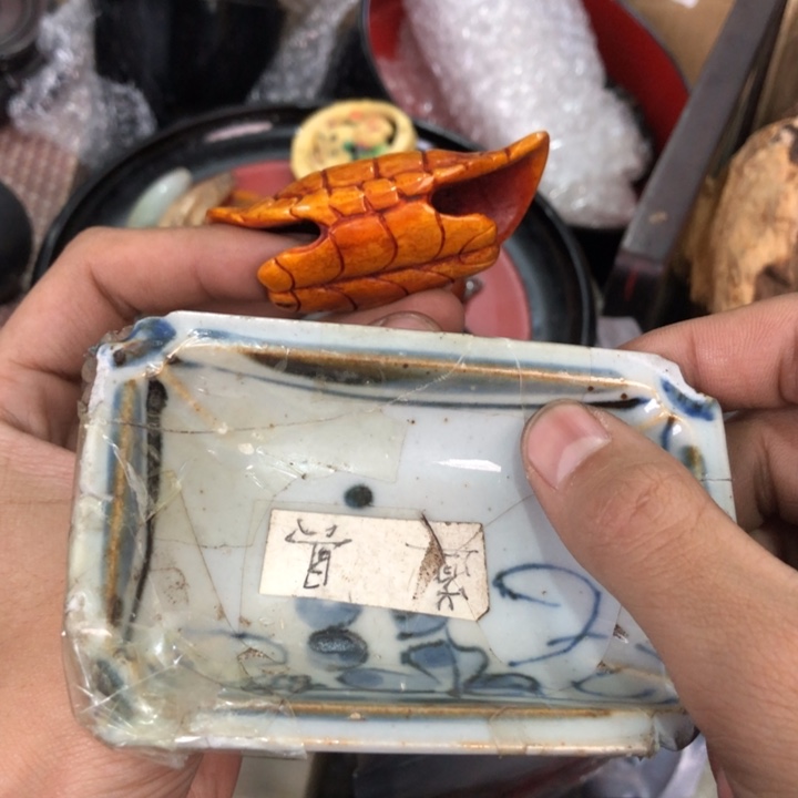 陶瓷孤品单件车里拍